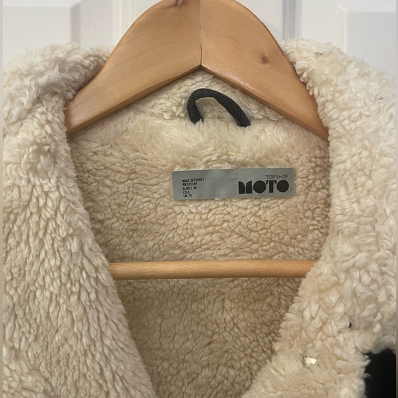 Lined Black Jean Jacket - Picture 3 of 4